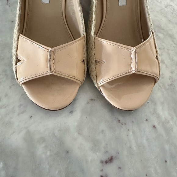 Diane Von Furstenberg Sudan espadrille wedge sandals sz: 8 - Picture 3 of 10